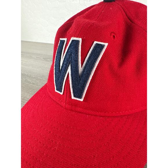 Washington Senators MLB New Era Heritage Series Fitted Hat Cap Size 7 1/4- EUC - Picture 2 of 6